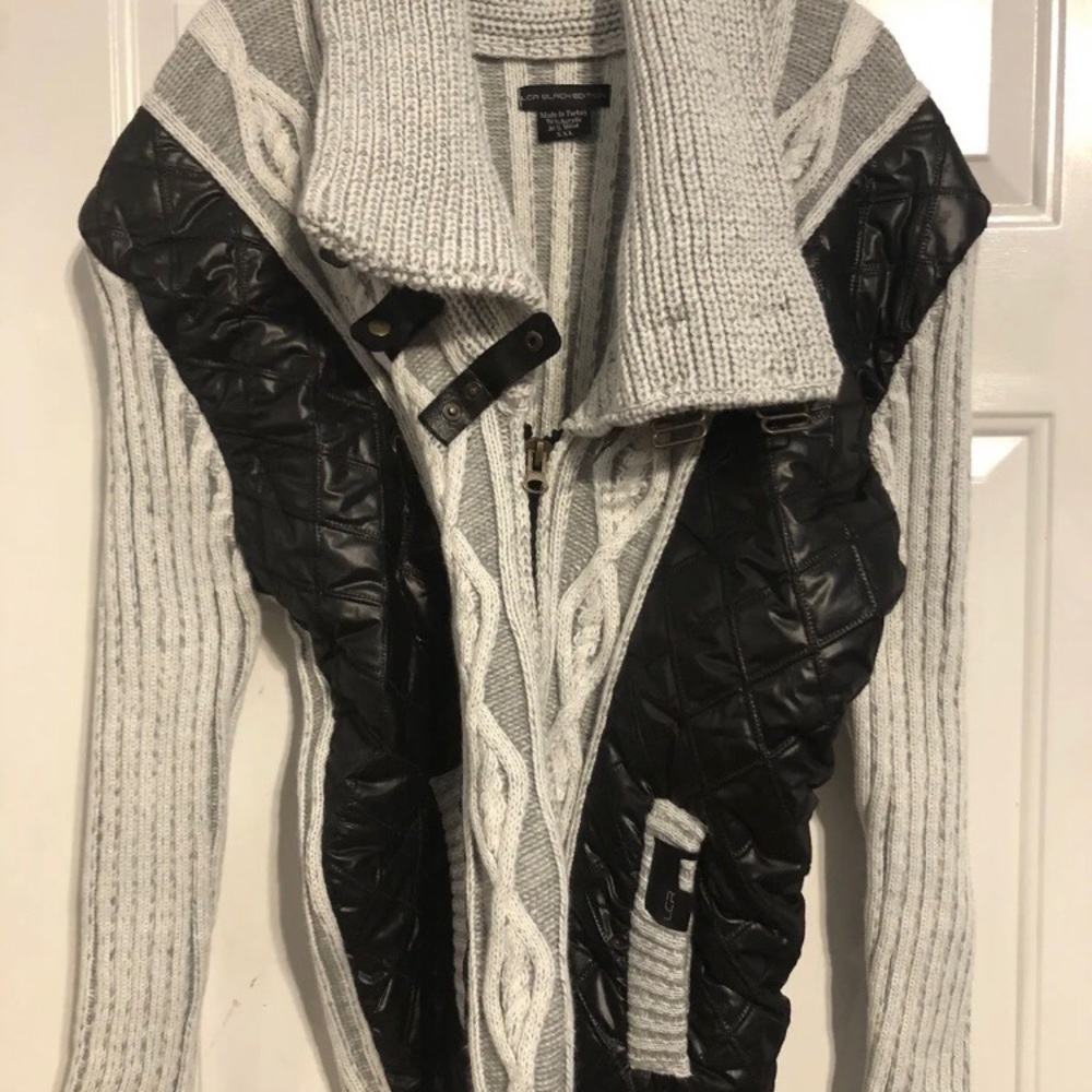LCR Black Edition Jacket Sweater XXL Wool Acrylic 5305 Women Casual Knit